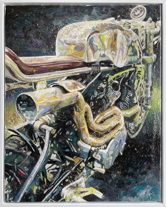 Albie The Artist, motorcycle biker art