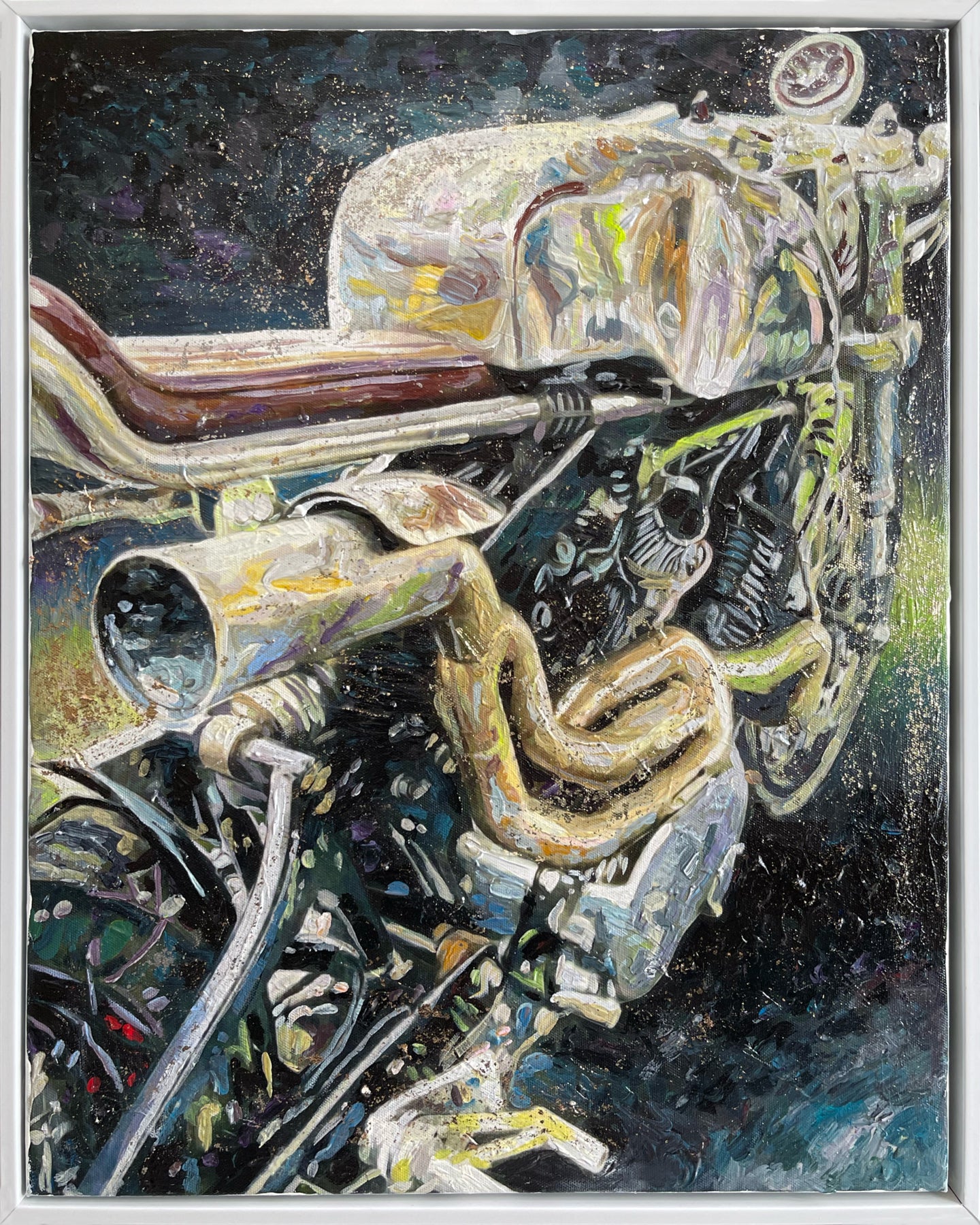 Albie The Artist, motorcycle biker art