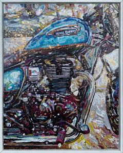 Royal Enfield Meteor 350, by Albie The Artist