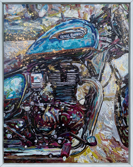 Royal Enfield Meteor 350, by Albie The Artist