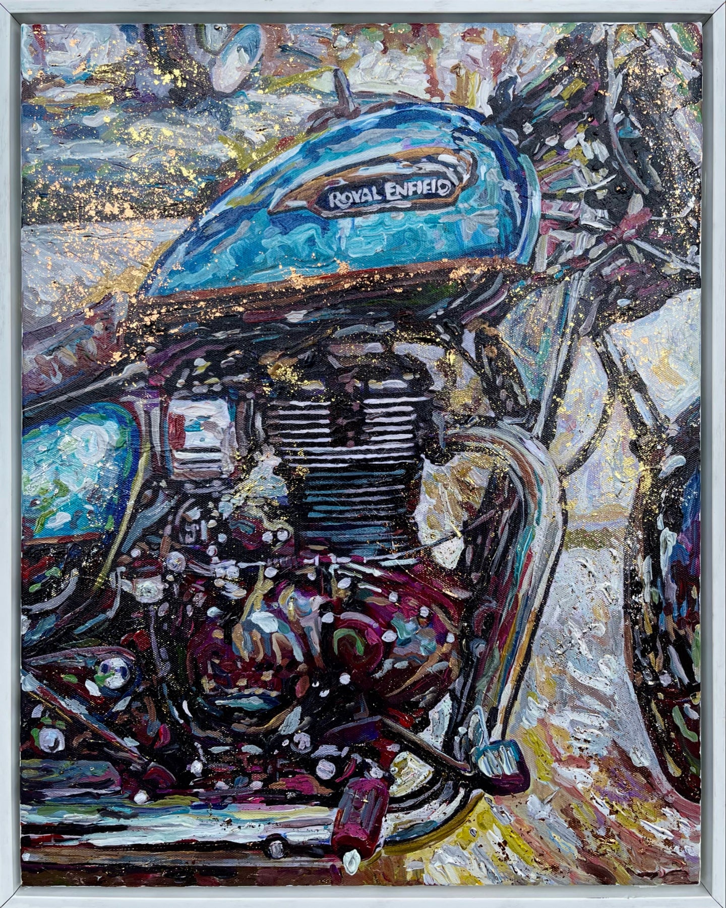 Royal Enfield Meteor 350, by Albie The Artist